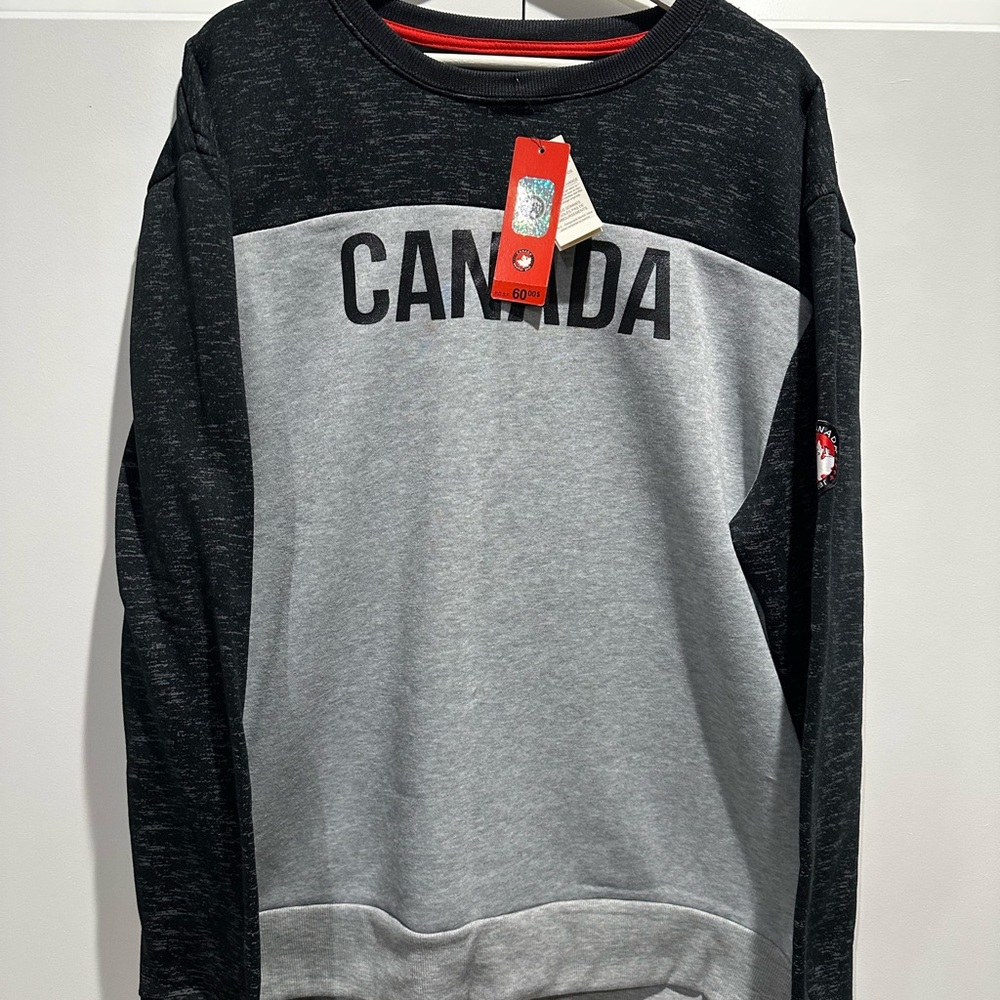 Canada Black and Gray Sweatshirt